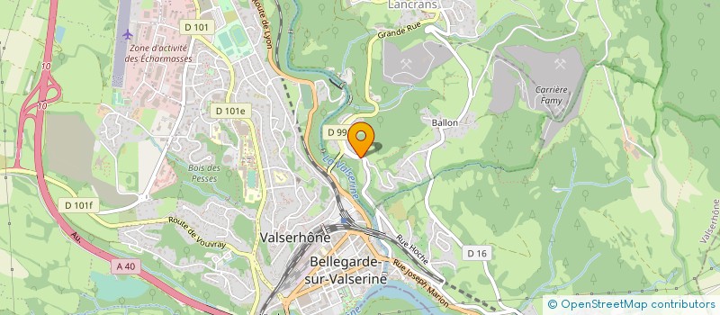 localisation de l'entreprise MADAME FATIMA BOUDIEB à VALSERHONE