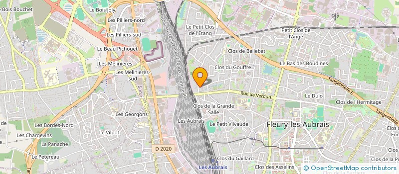 localisation de l'entreprise MADAME FATIMA BOUHATTATE à FLEURY-LES-AUBRAIS