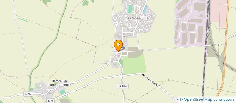 localisation de l'entreprise MADAME FATIMA BOUJEDRA  MARLY-LA-VILLE