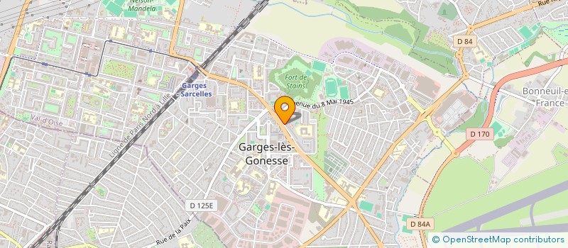 localisation de l'entreprise MADAME FATIMA BOULAGHMOUDI  GARGES-LES-GONESSE