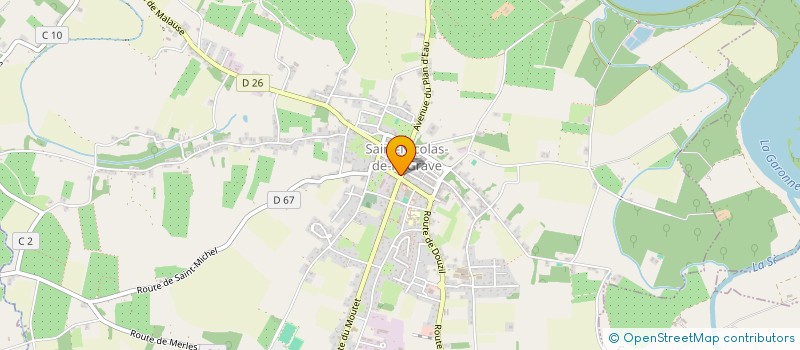 localisation de l'entreprise MADAME FATIMA BOULAL à SAINT-NICOLAS-DE-LA-GRAVE
