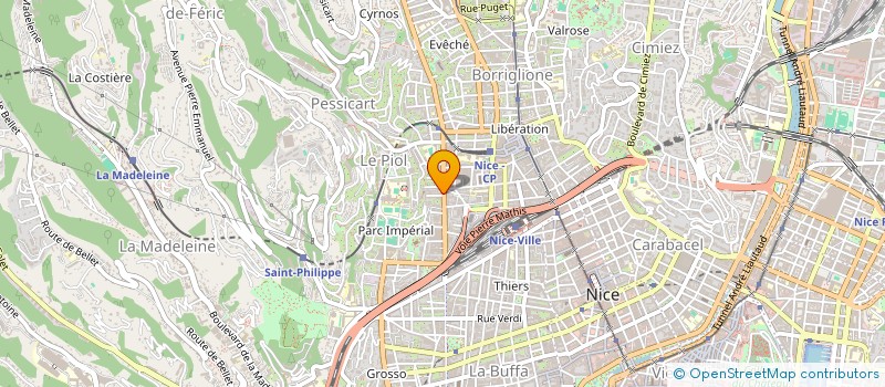 localisation de l'entreprise MADAME FATIMA BOUNJIM à NICE
