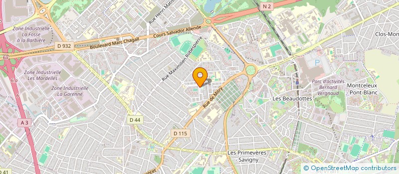 localisation de l'entreprise MADAME FATIMA BOURASS à AULNAY-SOUS-BOIS
