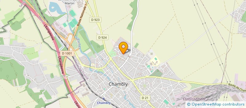 localisation de l'entreprise MADAME FATIMA BOUTERA  CHAMBLY