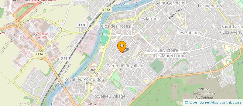 localisation de l'entreprise MADAME FATIMA CHADID  COMPIEGNE