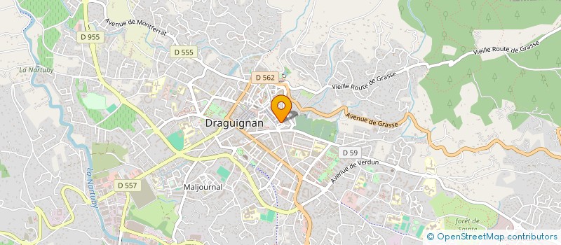 localisation de l'entreprise MADAME FATIMA CHAKOUR à DRAGUIGNAN