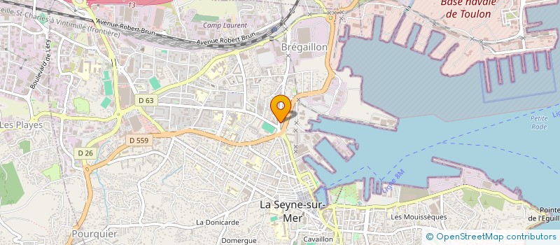 localisation de l'entreprise MADAME FATIMA CHENNOUF  LA SEYNE-SUR-MER