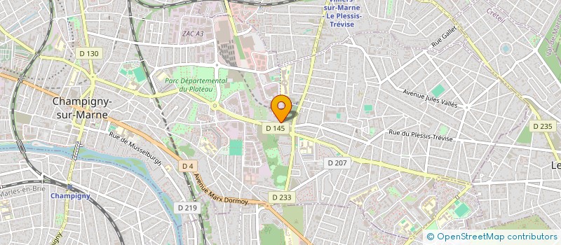 localisation de l'entreprise MADAME FATIMA CHERIFI à CHAMPIGNY-SUR-MARNE