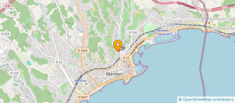 localisation de l'entreprise MADAME FATIMA CHOUGRANI à MENTON