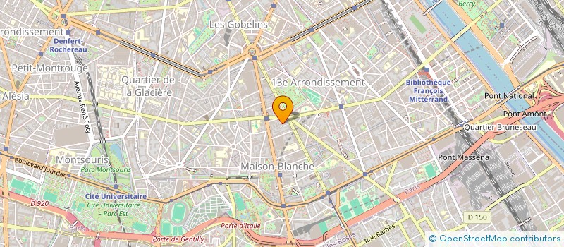 localisation de l'entreprise MADAME FATIMA CISSE  PARIS