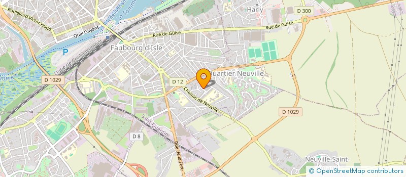 localisation de l'entreprise MADAME FATIMA DAHMANE à SAINT-QUENTIN