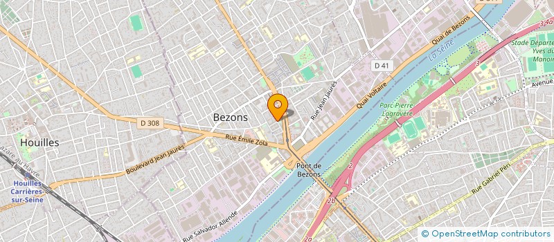 localisation de l'entreprise MADAME FATIMA DEHHANI à BEZONS