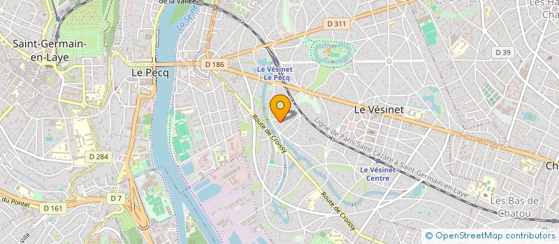 localisation de l'entreprise MADAME FATIMA DIKO-OHIKERE  LE VESINET