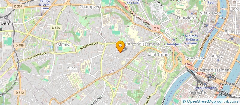 localisation de l'entreprise MADAME FATIMA DJAALALI  LYON