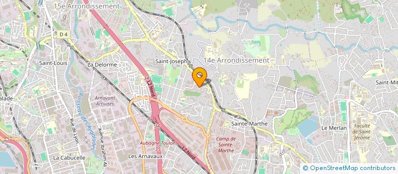 localisation de l'entreprise MADAME FATIMA DJAMANI  MARSEILLE