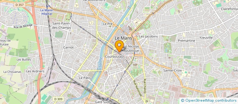 localisation de l'entreprise MADAME FATIMA DJEBBAR à LE MANS