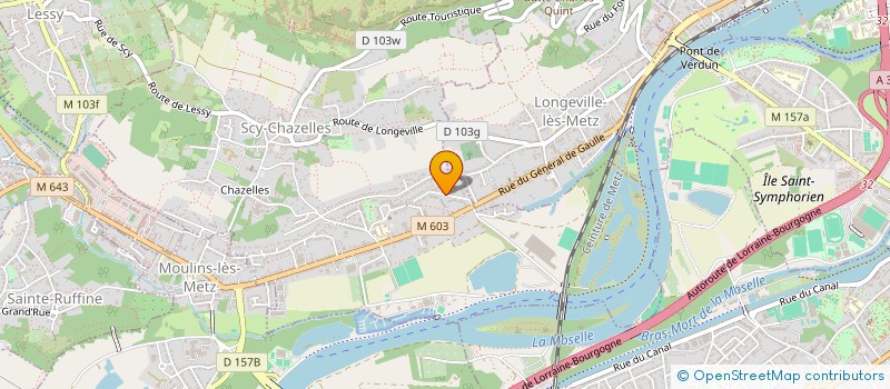 localisation de l'entreprise MADAME FATIMA DJENADI  SCY-CHAZELLES