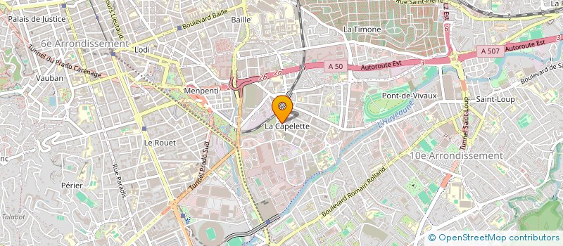localisation de l'entreprise MADAME FATIMA DOUAGUI  MARSEILLE