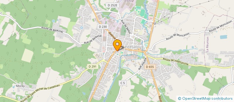 localisation de l'entreprise MADAME FATIMA ECHAIB  CASTELJALOUX