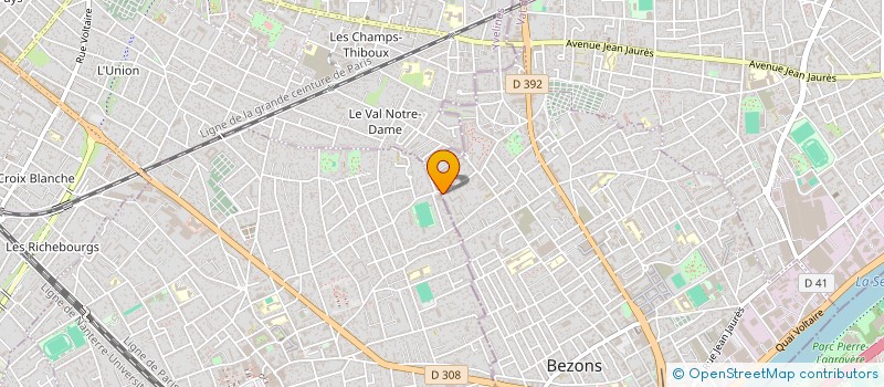 localisation de l'entreprise MADAME FATIMA EL ANSSARI  BEZONS