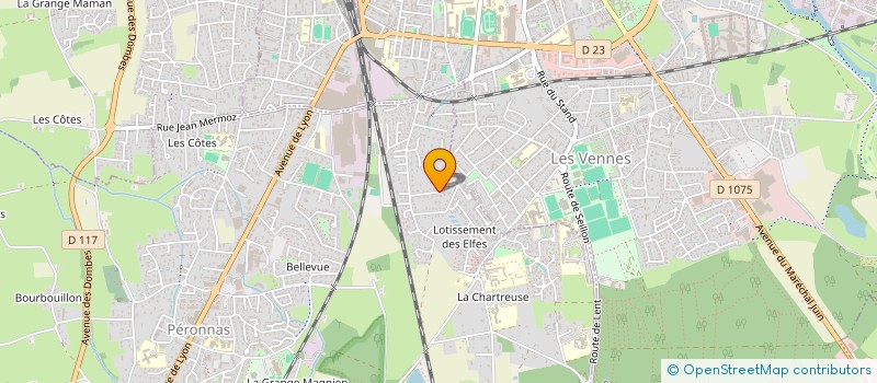 localisation de l'entreprise MADAME FATIMA EL GHAFOULI  PERONNAS