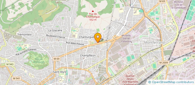 localisation de l'entreprise MADAME FATIMA EL HADRATI à CLERMONT-FERRAND