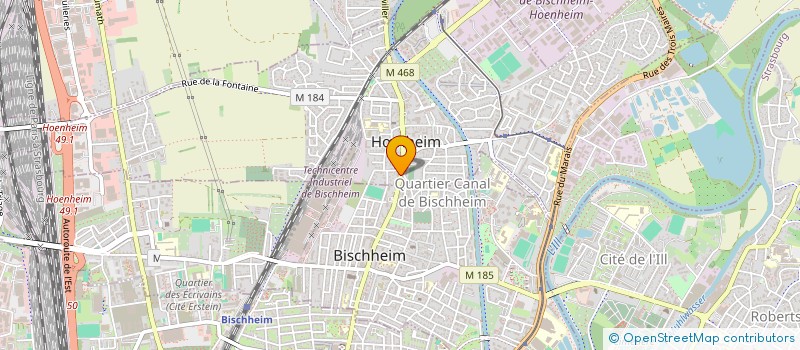 localisation de l'entreprise MADAME FATIMA EL KAID  HNHEIM