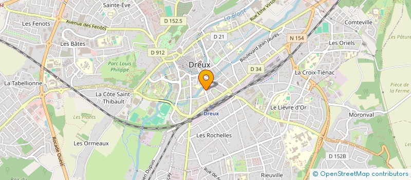 localisation de l'entreprise MADAME FATIMA EL LEFAF  DREUX