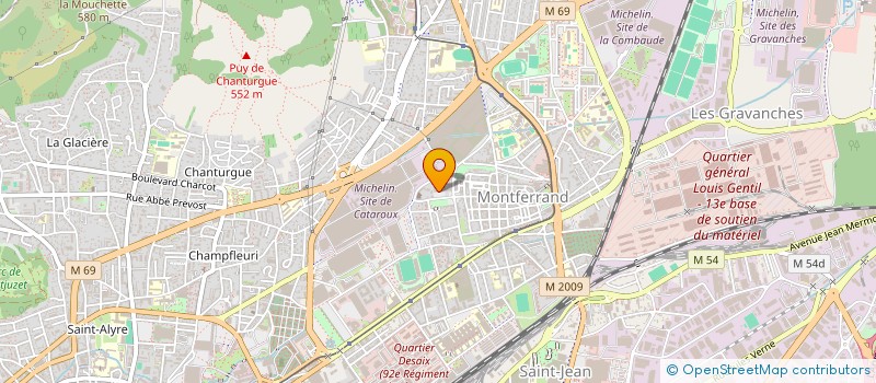 localisation de l'entreprise MADAME FATIMA EL MAATAOUI  CLERMONT-FERRAND