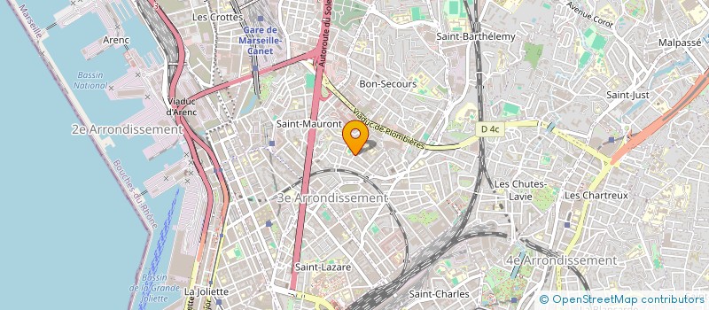 localisation de l'entreprise MADAME FATIMA EL METRAB à MARSEILLE