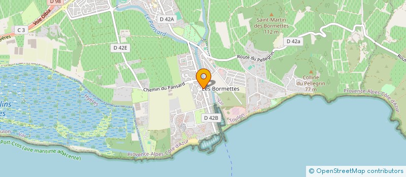 localisation de l'entreprise MADAME FATIMA ELAOUNI  LA LONDE-LES-MAURES