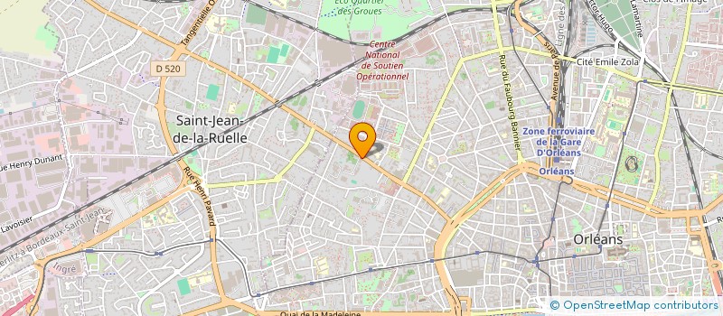 localisation de l'entreprise MADAME FATIMA ELMENTFAKH  ORLEANS
