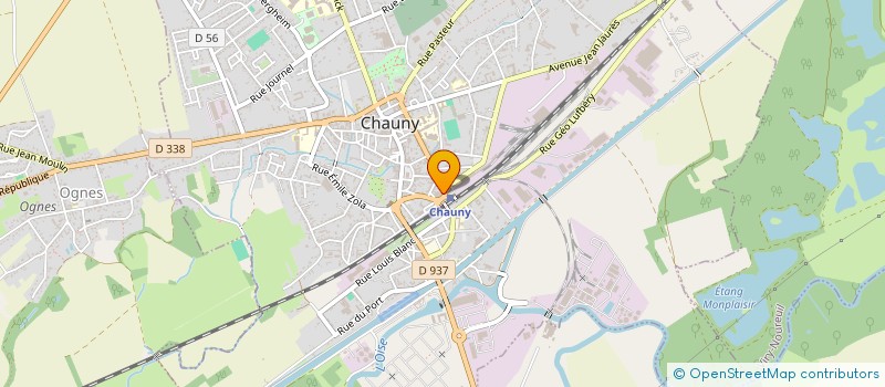 localisation de l'entreprise MADAME FATIMA ERTUGRUL à CHAUNY
