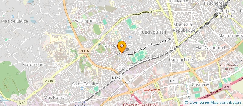 localisation de l'entreprise MADAME FATIMA ES SAOUDY  NIMES