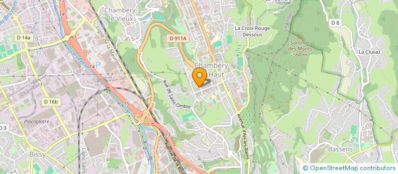 localisation de l'entreprise MADAME FATIMA ESSABAOUNI  CHAMBERY