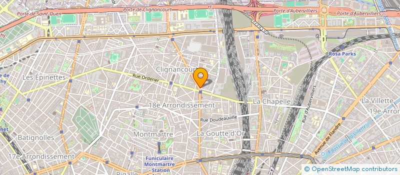 localisation de l'entreprise MADAME FATIMA ESSABTY à PARIS
