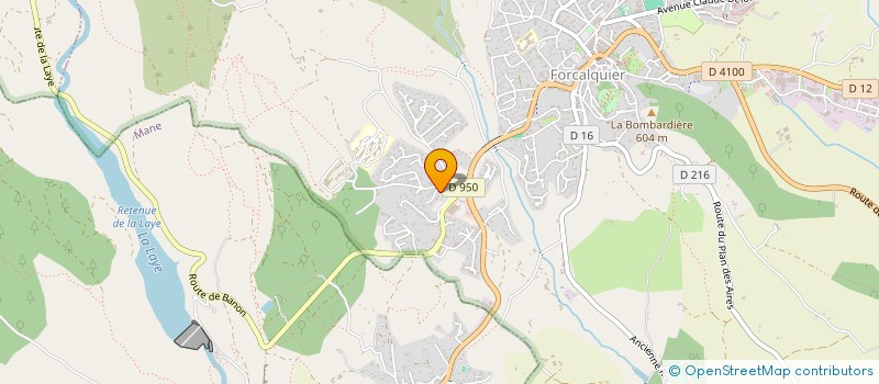 localisation de l'entreprise MADAME FATIMA-EZZAHRA ABABOU  FORCALQUIER