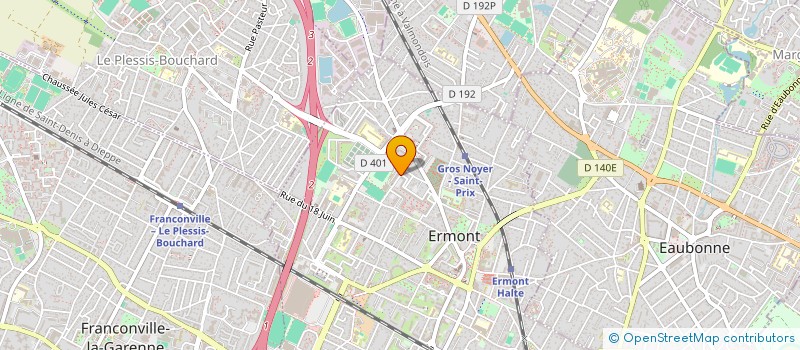 localisation de l'entreprise MADAME FATIMA-EZZAHRA ASSADDIKI  ERMONT