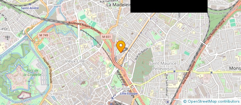 localisation de l'entreprise MADAME FATIMA EZZAHRA ASSALIH à LA MADELEINE