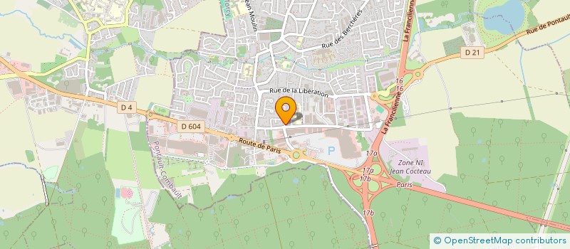 localisation de l'entreprise MADAME FATIMA-EZZAHRA EL AMALI à PONTAULT-COMBAULT