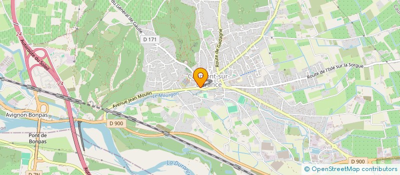 localisation de l'entreprise MADAME FATIMA-EZZAHRA EL JIHAD  CAUMONT-SUR-DURANCE