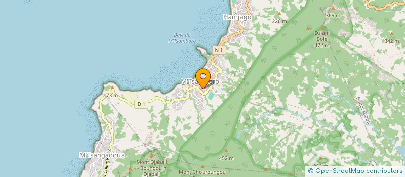 localisation de l'entreprise MADAME FATIMA GAMBA  MTSAMBORO