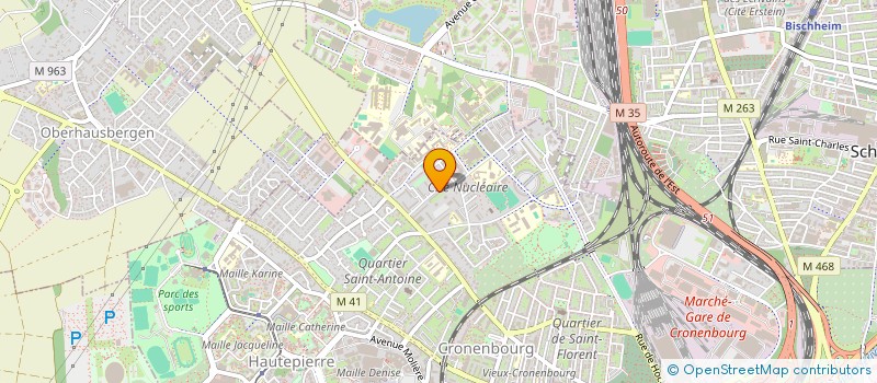 localisation de l'entreprise MADAME FATIMA GARDA à STRASBOURG