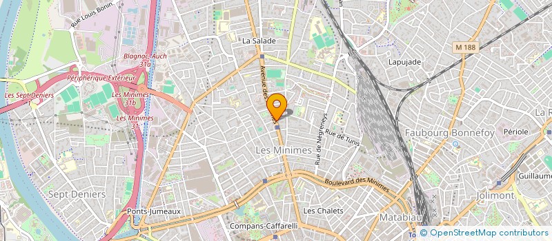 localisation de l'entreprise MADAME FATIMA GHARBI à TOULOUSE