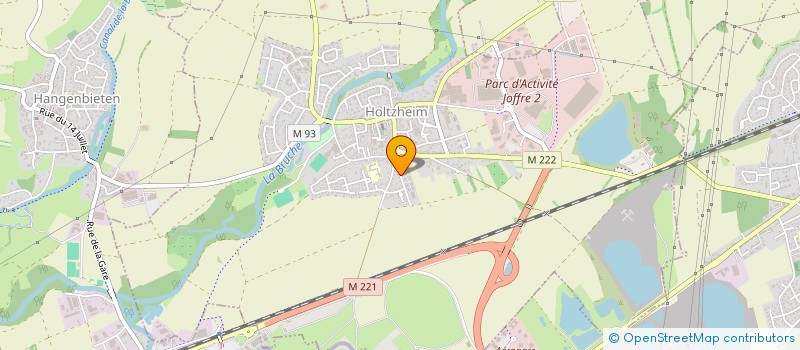 localisation de l'entreprise MADAME FATIMA GNAGBO  HOLTZHEIM