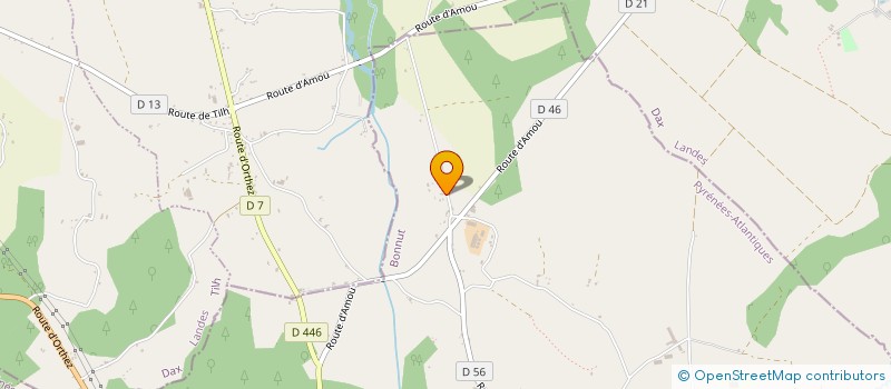 localisation de l'entreprise MADAME FATIMA GONCALVES  BONNUT