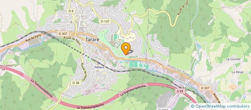 localisation de l'entreprise MADAME FATIMA GUATTACHE  TARARE