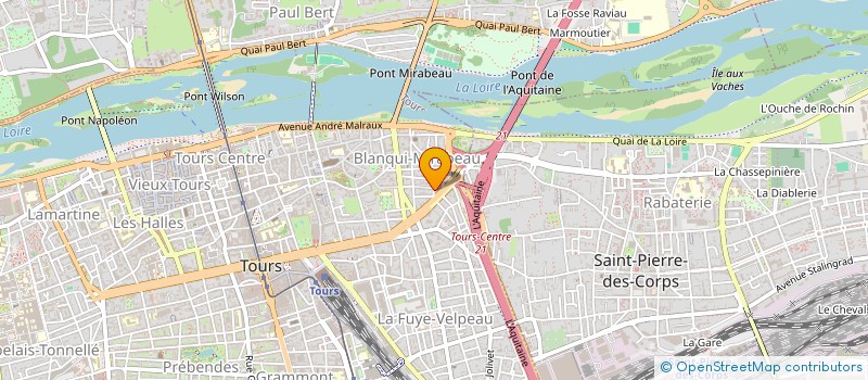 localisation de l'entreprise MADAME FATIMA GUELLIL à TOURS