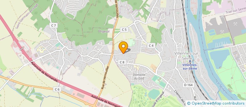 localisation de l'entreprise MADAME FATIMA GUERROUACHE à VILLENNES-SUR-SEINE