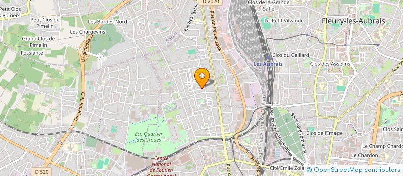 localisation de l'entreprise MADAME FATIMA HABIB à ORLEANS